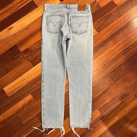 ⭐️ Levi’s 501 S Jeans Big Raw Hem Size 27 - Picture 6 of 10